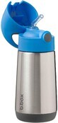 B. box Thermos con cannuccia blu/grigio 350 ml