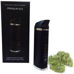 Vaporizzatore Green Earth per canapa CBD e altre erbe, nero