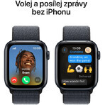 Apple Watch SE GPS + Cellular 40mm carcasă din aluminiu Midnight cu bucla sport Ink