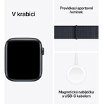 Apple Watch SE GPS + Cellular 40mm carcasă din aluminiu Midnight cu bucla sport Ink