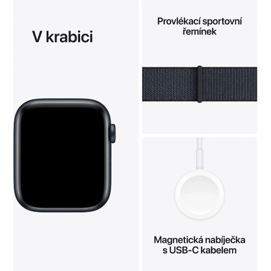 Apple Watch SE GPS + Cellular 40mm carcasă din aluminiu Midnight cu bucla sport Ink