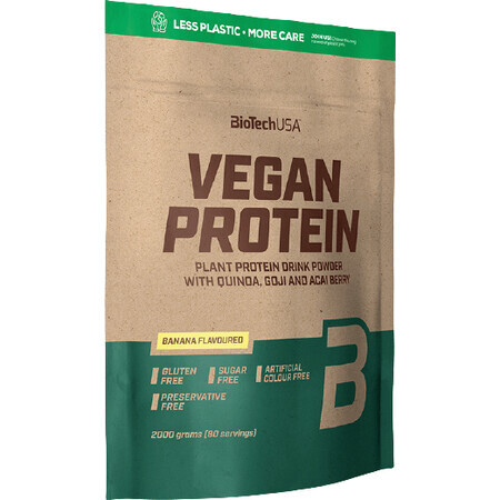 BioTech Proteine Vegane Torta alla Vaniglia 2000 g