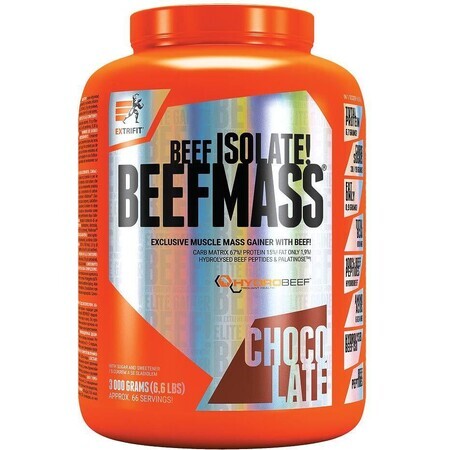 Extrifit BeefMass Chocolate 3 kg