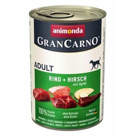 Animonda Carne di manzo in scatola + cervo + mela 400 g