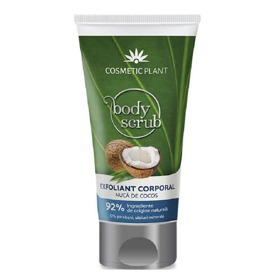 Body exfoliating body with coconut, 150 ml, Cosmetic Plant