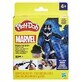 Black Panther Marvel figura flessibile con accessori, 10 cm, +4 anni, Play Doh