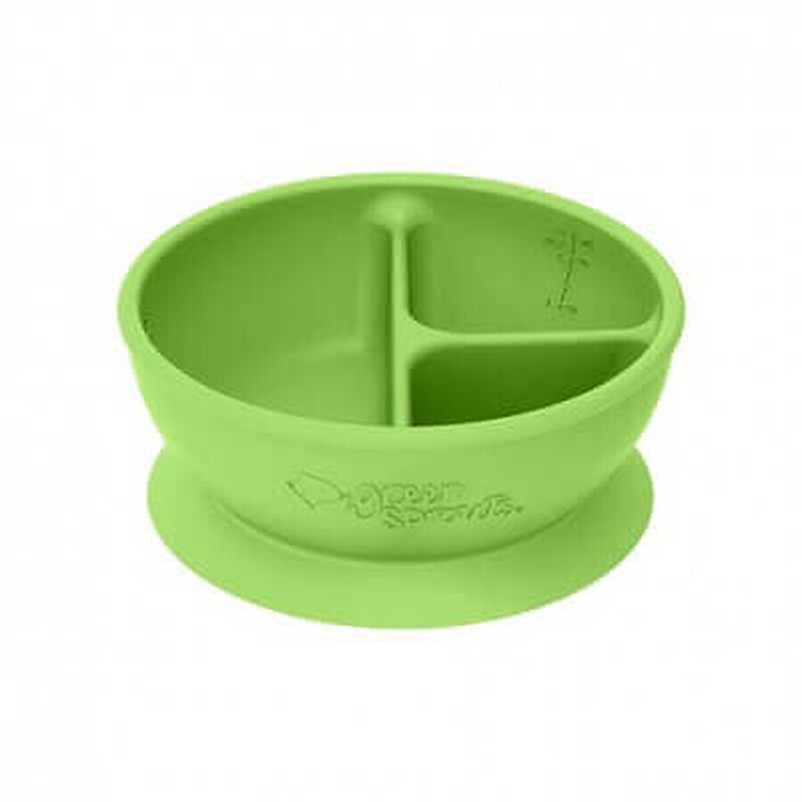 Green Sprouts green compartmentalized learning bowl