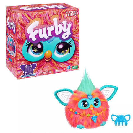 Furby Interactive Toy, 15 cm, +6 years, Multicolor, Hasbro