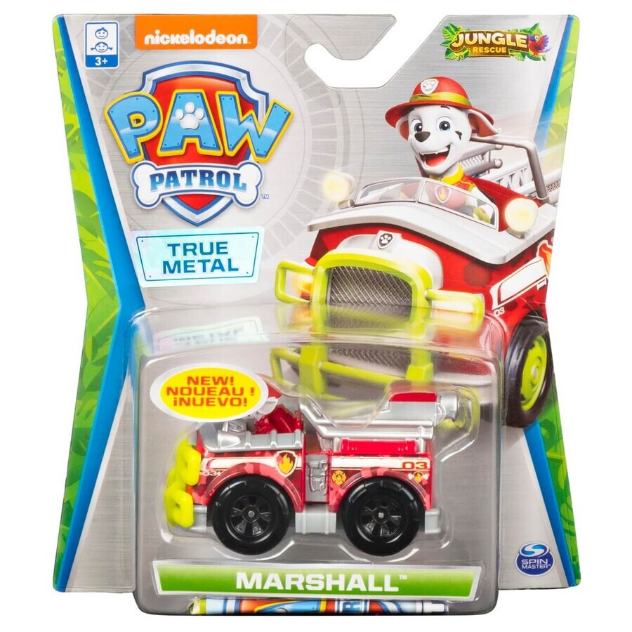 Marshall Jungle Rescue Puppy Patrol, 3 años+, Nickelodeon