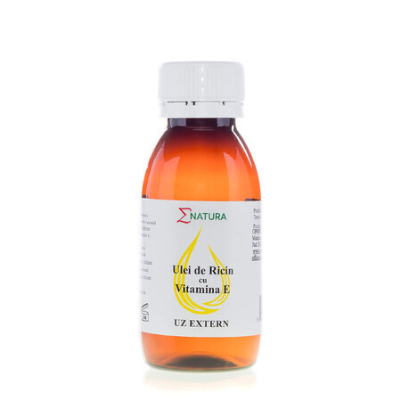 Olio di ricino con vitamina E, 50 ml, Enatura