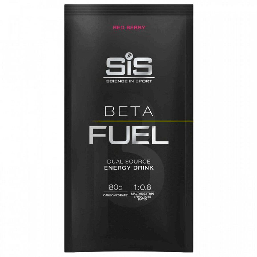 Beta Fuel bevanda energetica ai frutti rossi, 82 g, Sis