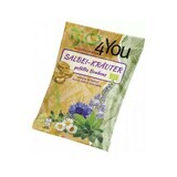 Caramelle alla salvia ed erbe aromatiche, 75 gr, Bio4you