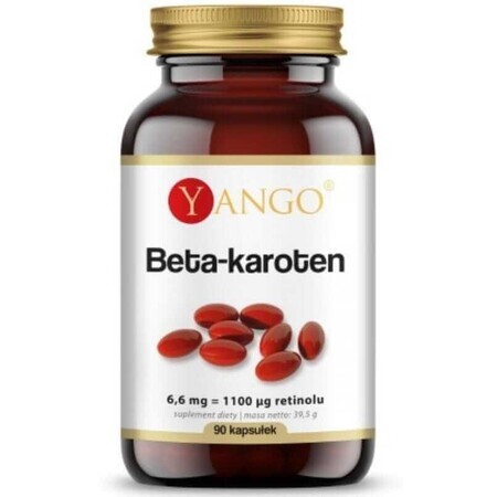 Bètacaroteen 6,6 mg (90 capsules) YANGO