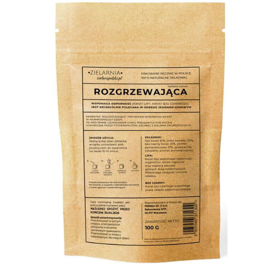 Warming - herbal tea 100g ZIELARZPOLSKI