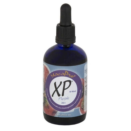 Maca Pro XP Purple - extract lichid de maca violet (roșu) 20:1 90ml eco maca bio, Peruvian Harvest