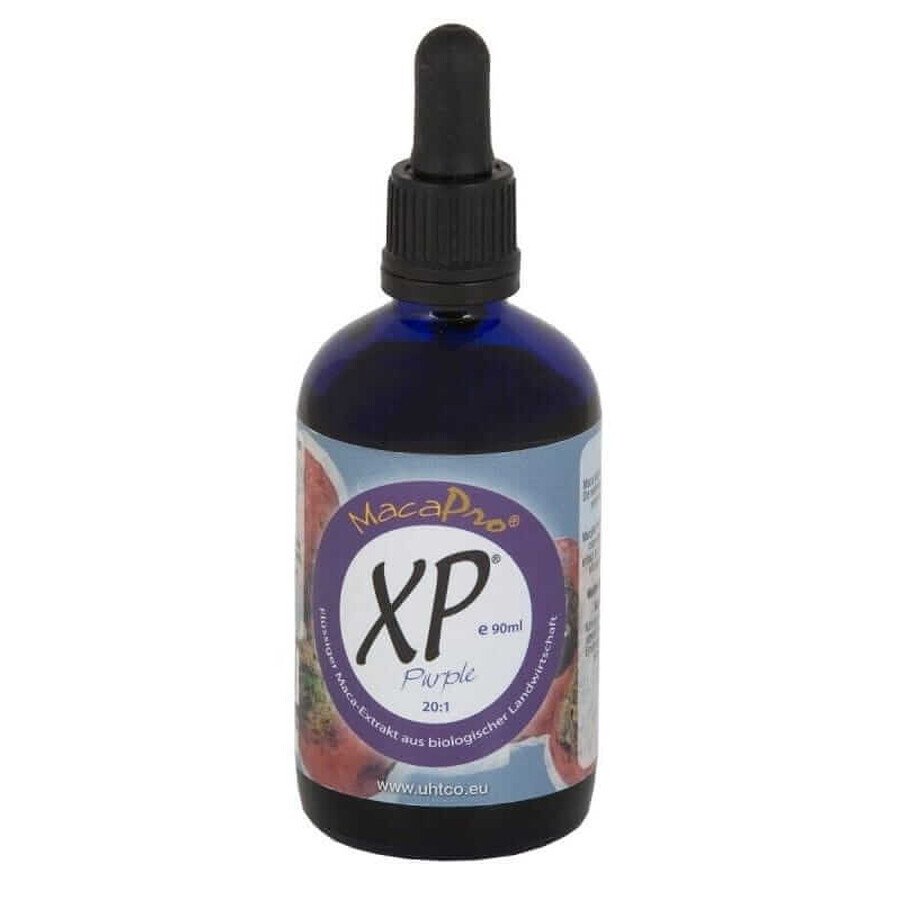 Maca Pro XP Purple - extract lichid de maca violet (roșu) 20:1 90ml eco maca bio, Peruvian Harvest