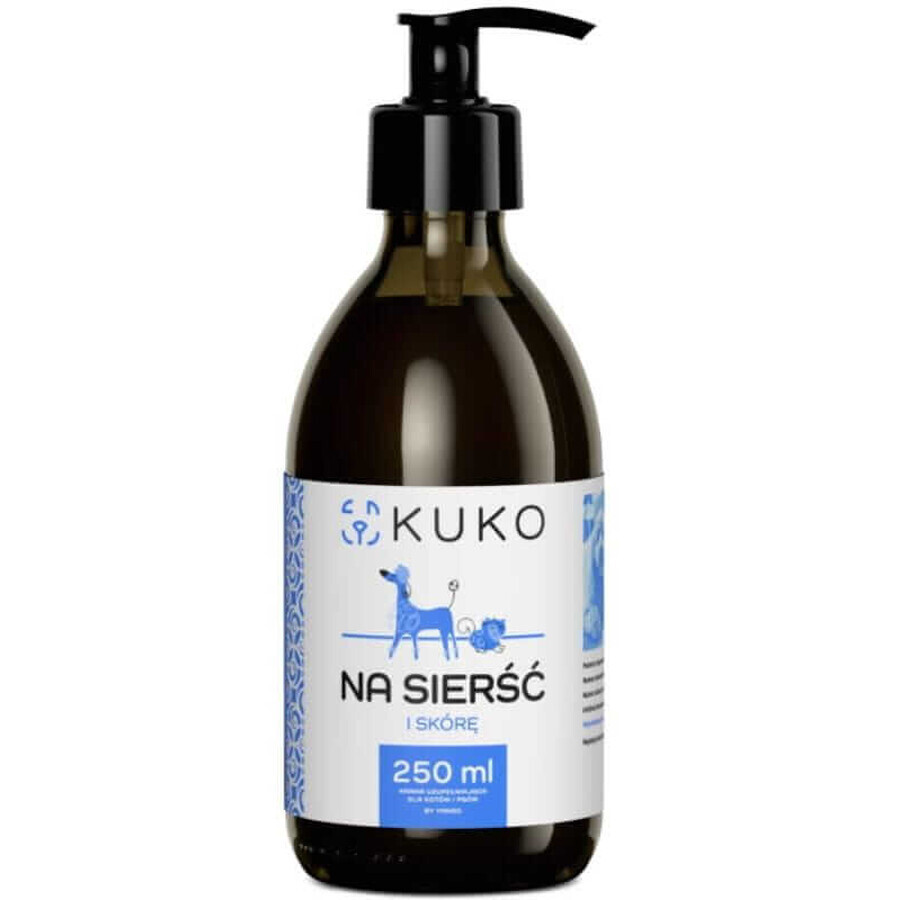 Preparado para el pelo y la piel de perros y gatos - jarabe 250 ml KUKO by Yango