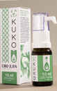 CBD oil 2,5% for small dogs and cats - 10ml duck flavor KUKO by Yango