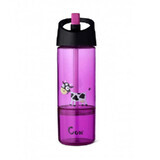 Straw mug 2 in 1 colour Purple, 300 ml + 150 ml, Carl Oscar