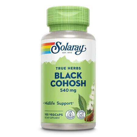 Nero Cohosh Solaray, 100 capsule, Secom