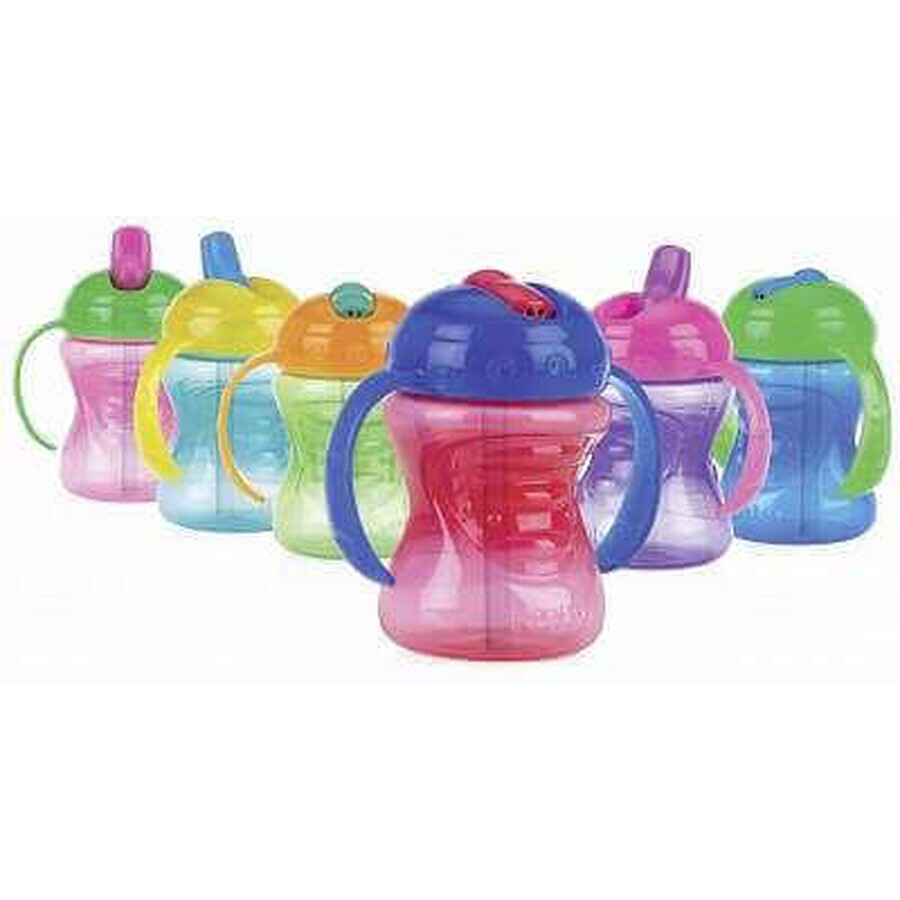 Learning to drink with handles 9 months+, 240ml, Nuby