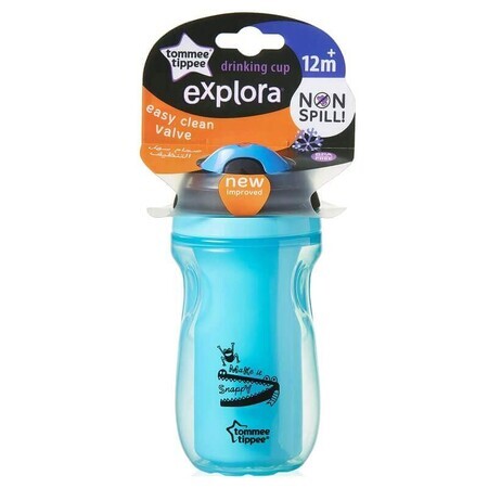 Tazza con beccuccio Isotherm explore blu, 160 ml, Tommee Tippee