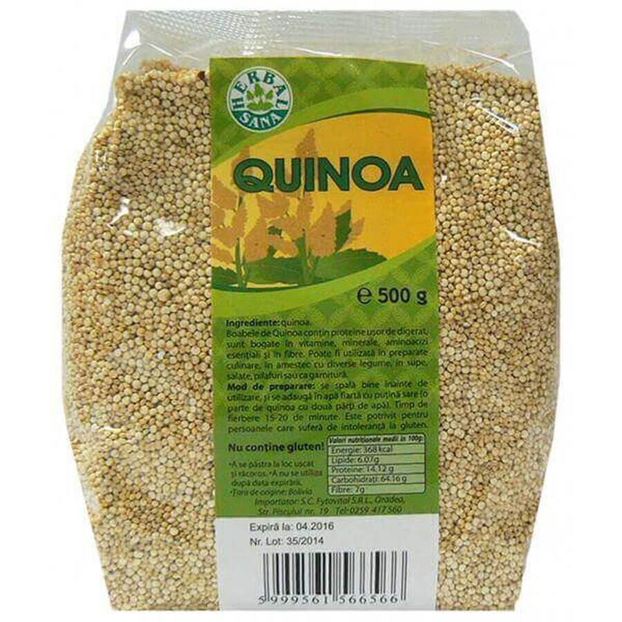 Grani di quinoa, 500 g, Herbavit