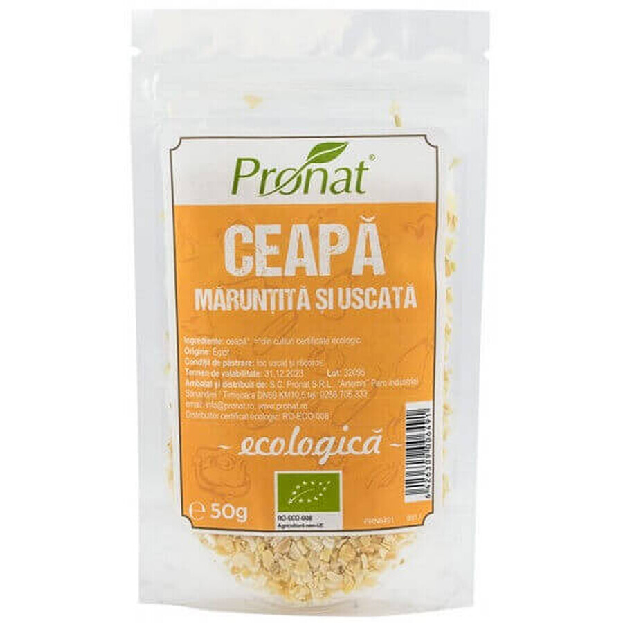 Cipolla Eco tritata ed essiccata, 50 gr, Pronat