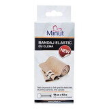 Elastic bandage with clip, 10 cm x 4.5 cm, Minute