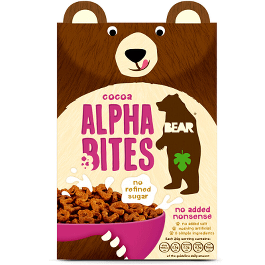 Alfabites Cocoa Cereal, 350 g, Urban Fruits