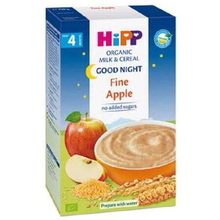 Cereal manzana Buenas Noches, +4 meses, 250 g, Hipp