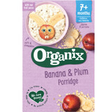 Eco cereals with rice, bananas, plums and oats, vit. B1, +7 months, Organix