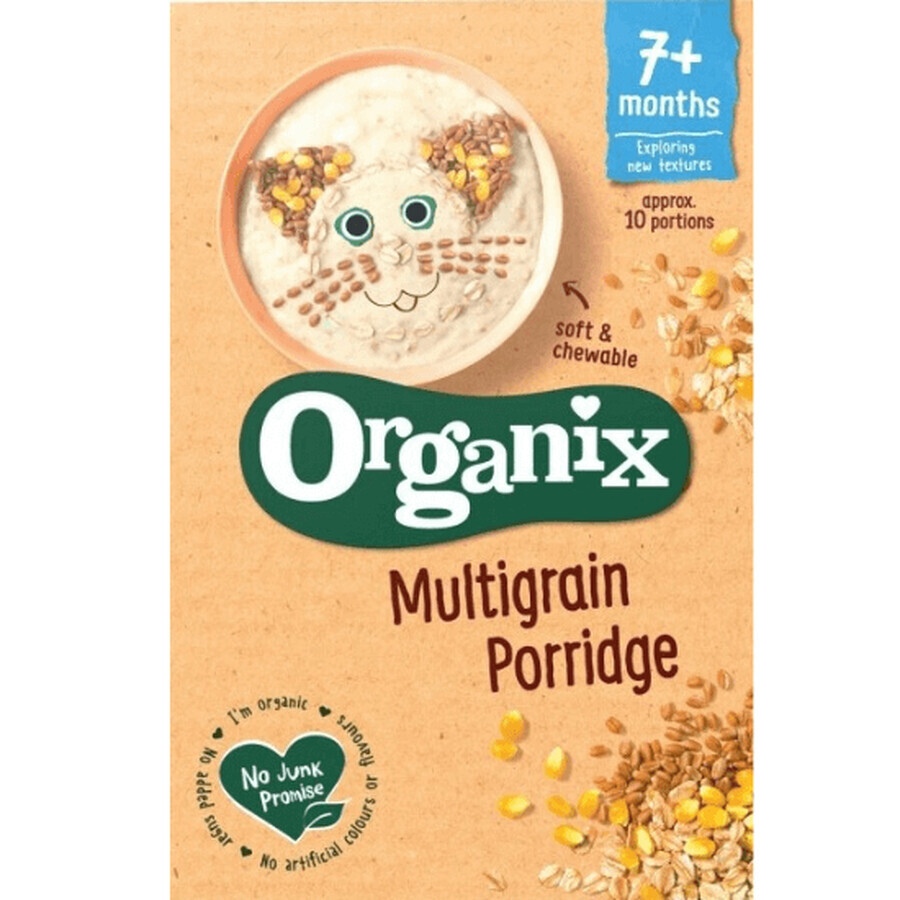 Cereal Eco Multicereale, +7 mesi, 200 g, Organix