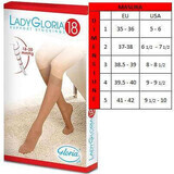 Medical compression stocking, Sahara, No.2, LadyGloria