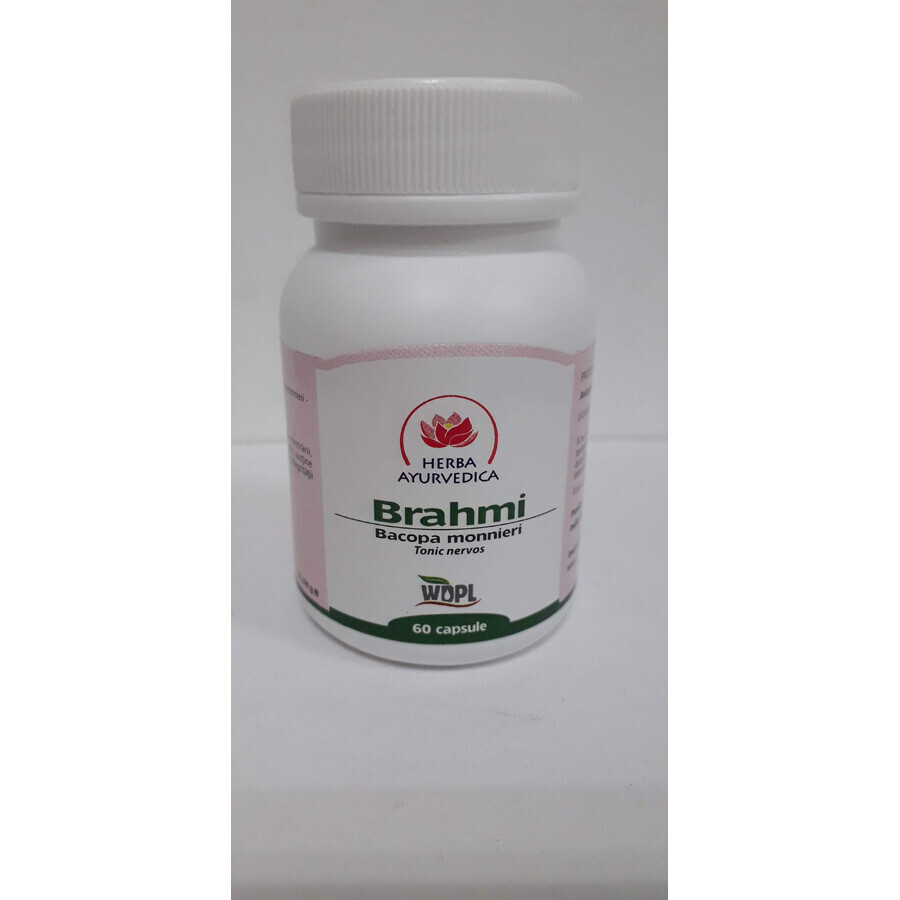 Brahmi, 60 capsules, Ayurvedisch kruid