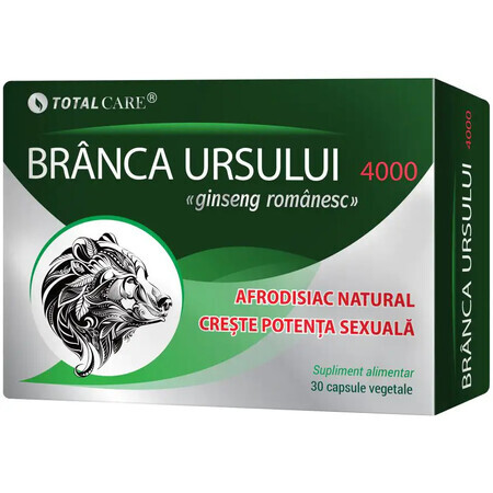 Brânca Ursului 4000, 30 capsule vegetali, Cosmopharm