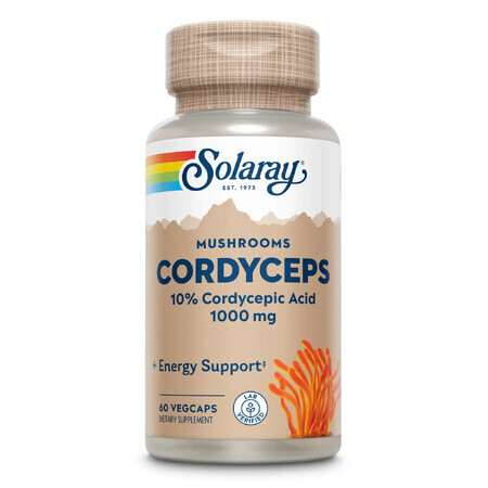 Cordyceps, 60 capsules, Solaray