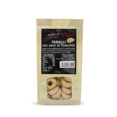 Bretzel con olio extravergine di oliva e taralli semi di cumino dolce, 200 g, Tentazioni Pugliesi