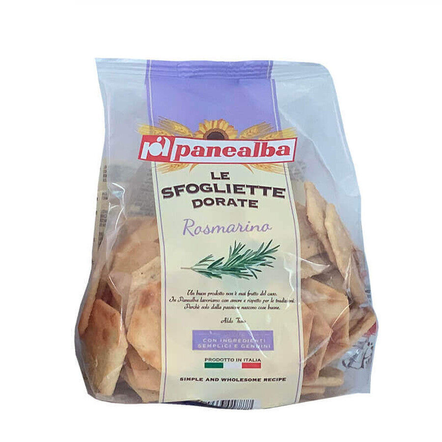 Crackers with rosemary, 180gr, Panealba