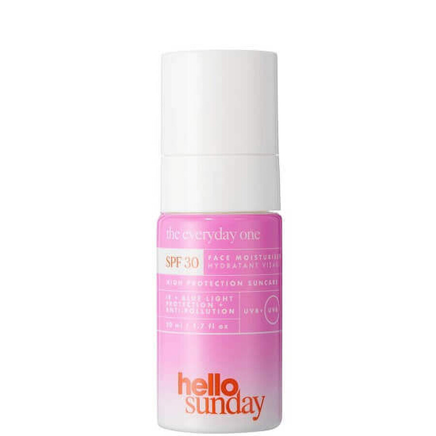 Crema viso con protezione solare SPF 30, 50ml, Hello Sunday