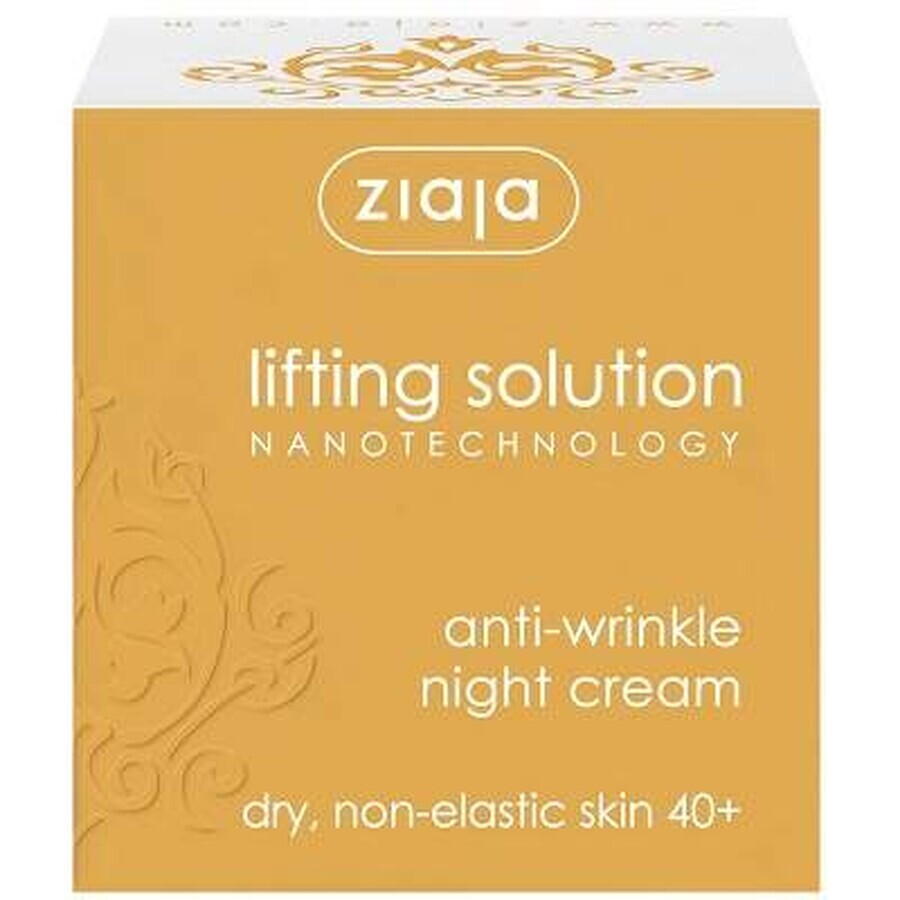 Crema da notte liftante con micro collagene per pelli mature, 50 ml, Ziaja