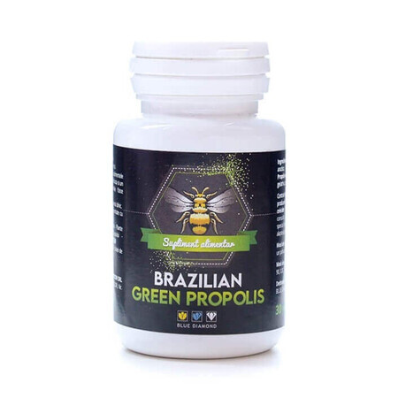 Propoli verde brasiliano, 30 capsule, Blue Diamond