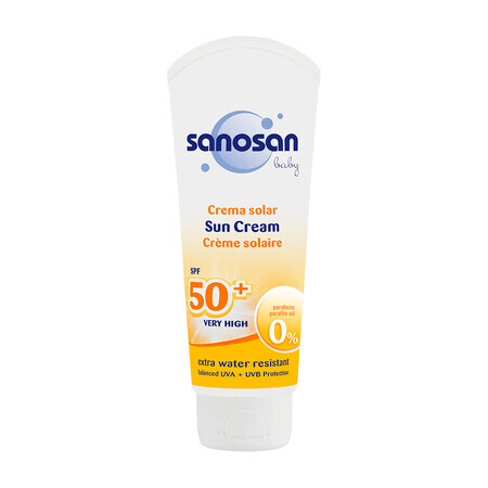 Protector solar con FPS 50+, 75 ml, Sanosan Baby