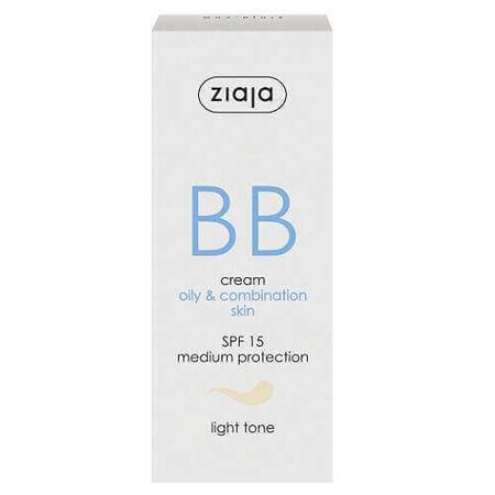 Oily and combination skin cream SPF 15, 50 ml, Ziaja