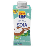 Vegetarian soy cooking cream Isola Bio, 200 ml, AbaFoods