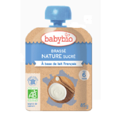 Dolce bio allo yogurt naturale, +6 mesi, 85 g, BabyBio