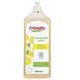 Dishwasher detergent with lemon flavour, 1000 ml, Friendly Organic