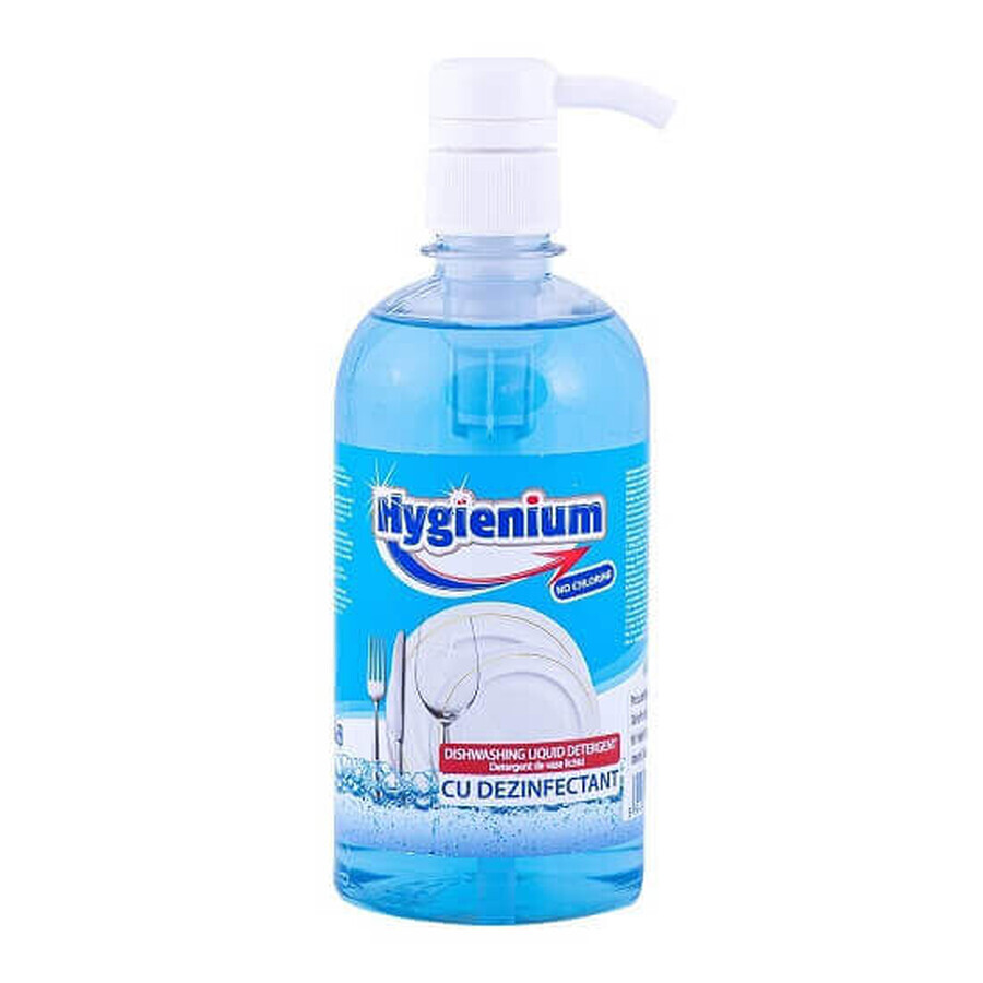 Detersivo per piatti con disinfettante, 500 ml, Hygenium