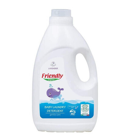 Detersivo liquido alla lavanda, 2000 ml, Friendly Organic