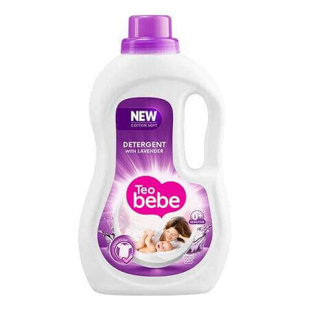 Detersivo liquido per bucato Cotton Soft Lavender, 1.1L, Teo Bebe